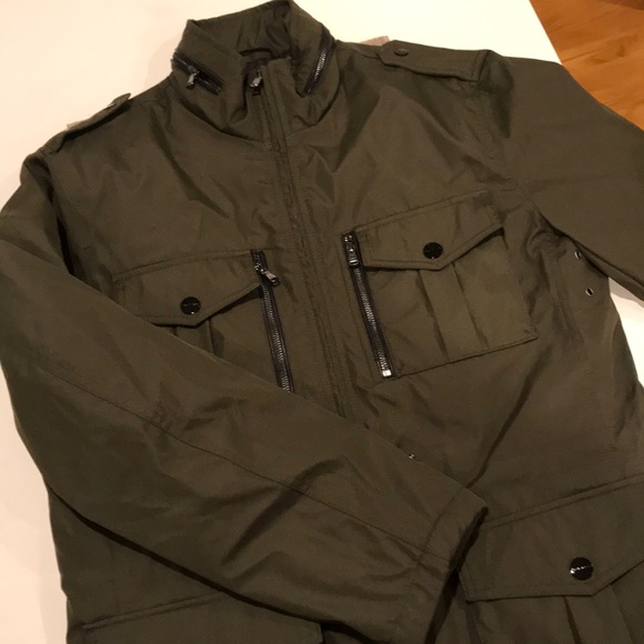 mk green jacket